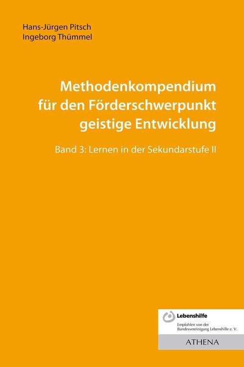 Bild vom Artikel Methodenkompendium für den Förderschwerpunkt geistige Entwicklung vom Autor Hans-Jürgen Pitsch