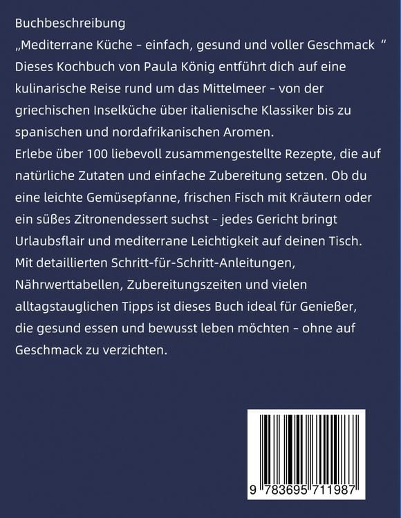 Produktbild: Mediterrane K&uuml;che f&uuml;r jeden Tag