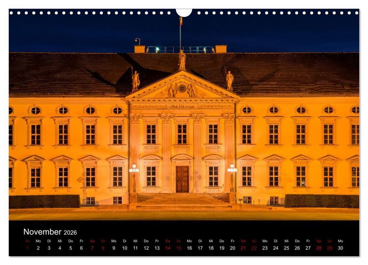 Produktbild: Eine Reise durch Berlin bei Nacht (Wandkalender 2026 DIN A3 quer), CALVENDO Monatskalender