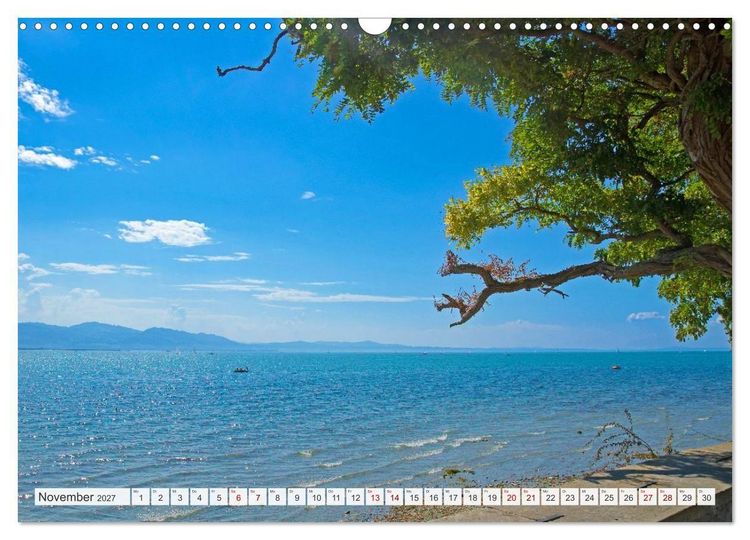 Produktbild: Bodensee - Traumlandschaften am Wasser (Wandkalender 2027 DIN A3 quer), CALVENDO Monatskalender