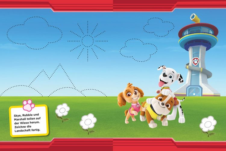 Produktbild: Mein Lernspielheft PAW Patrol Erstes Zeichnen