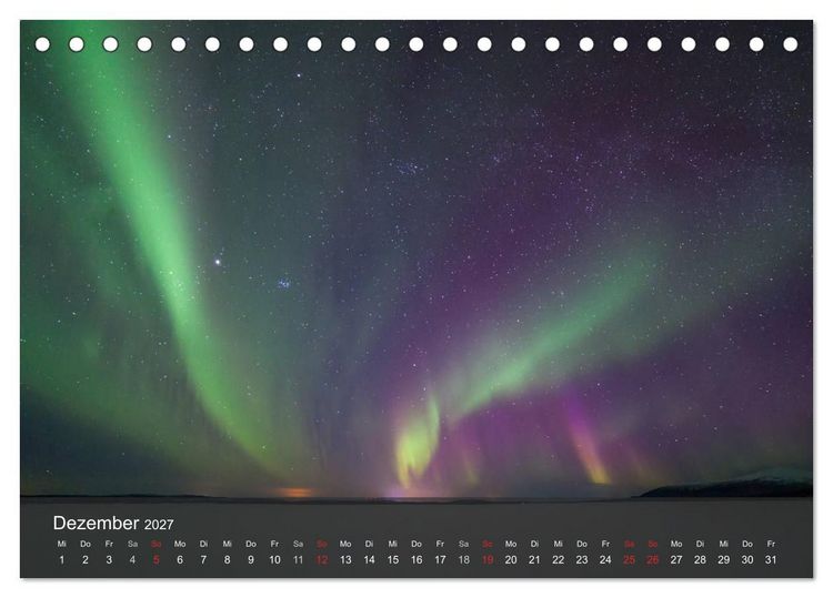 Produktbild: Lappland 2027 (Tischkalender 2027 DIN A5 quer), CALVENDO Monatskalender