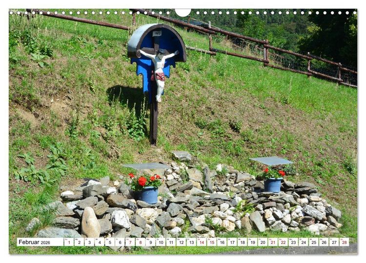 Produktbild: Kreuze und Kruzifixe rund um Simmerath in der Eifel (Wandkalender 2026 DIN A3 quer), CALVENDO Monatskalender