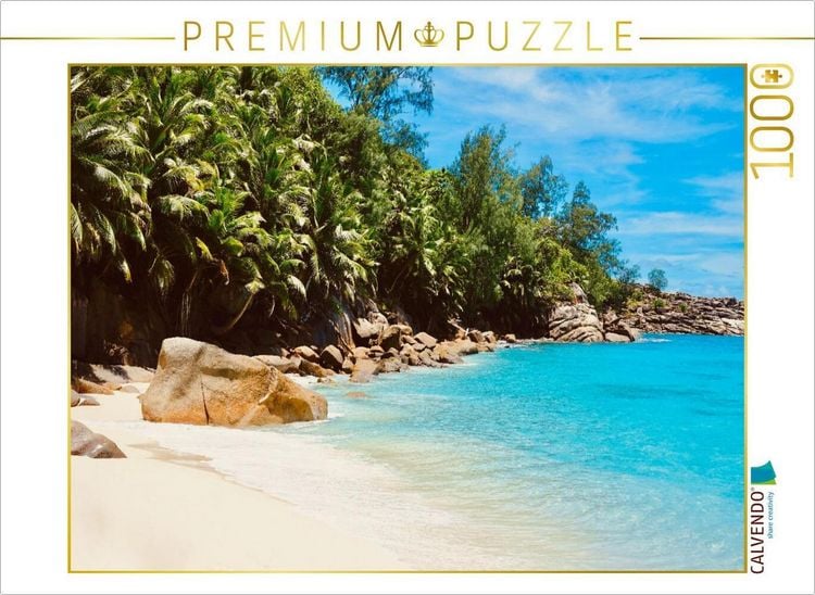 Produktbild: CALVENDO Puzzle Anse Intendance, Mah&eacute;, Seychellen | 1000 Teile Lege-Gr&ouml;&szlig;e 64x48cm Foto-Puzzle f&uuml;r gl&uuml;ckliche Stunden