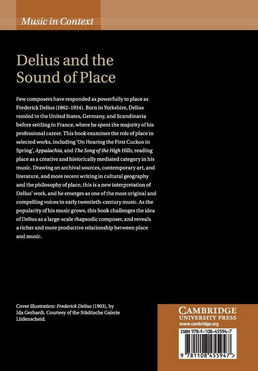 Produktbild: Delius and the Sound of Place