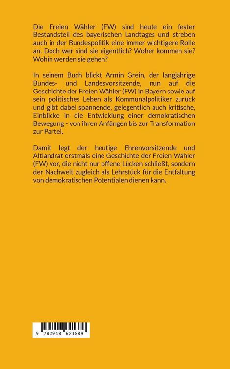 Produktbild: Die Freien W&auml;hler