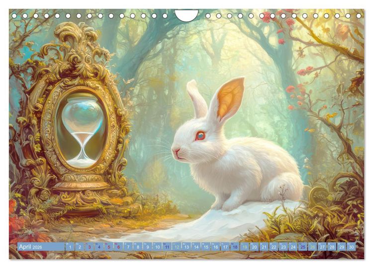Produktbild: Willkommen im Fantasieland - M&auml;rchenbilder (Wandkalender 2026 DIN A4 quer), CALVENDO Monatskalender