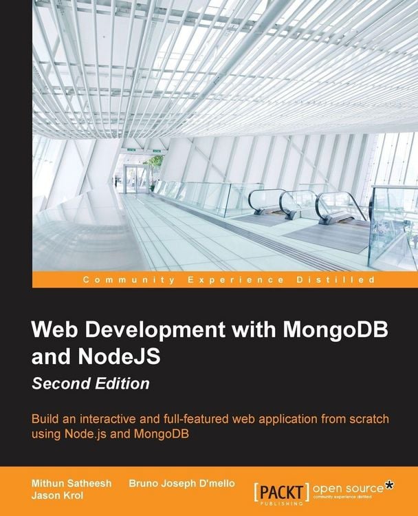 Produktbild: Web Development with MongoDB and NodeJS Second Edition