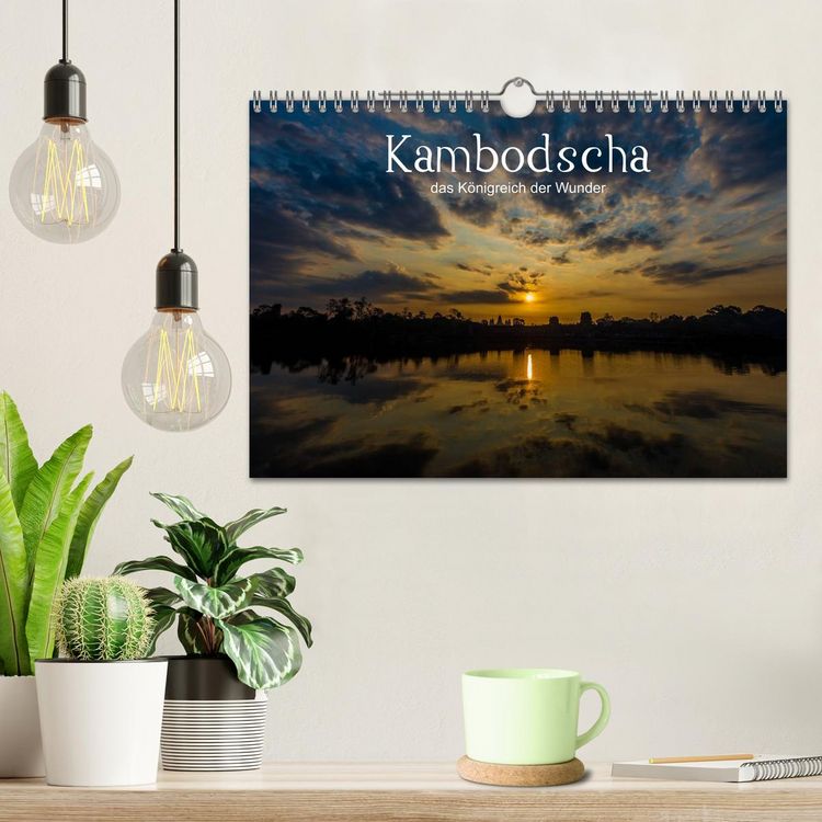 Produktbild: Kambodscha: das K&ouml;nigreich der Wunder (Wandkalender 2026 DIN A4 quer), CALVENDO Monatskalender