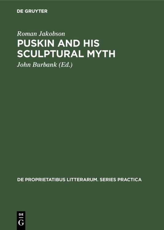 Produktbild: Puskin and his Sculptural Myth