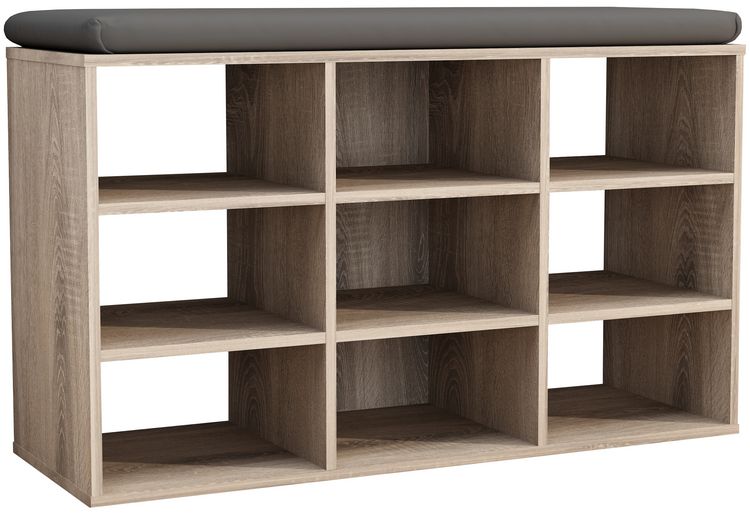 Produktbild: Holz Regal Schuhschrank Schuhregal Hinsol XS