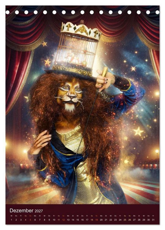 Produktbild: Bodypainting Adventures (Tischkalender 2027 DIN A5 hoch), CALVENDO Monatskalender