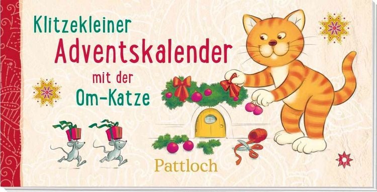 Produktbild: Klitzekleiner Adventskalender mit der Om-Katze
