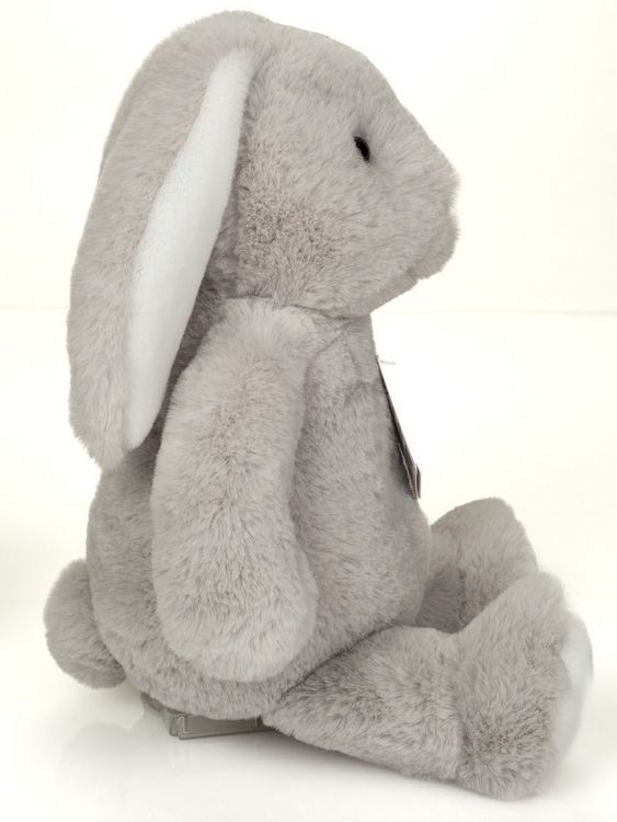 Produktbild: Teddy Hermann 93971 - Herzekind H&auml;schen Abby grau, Pl&uuml;sch, 32 cm
