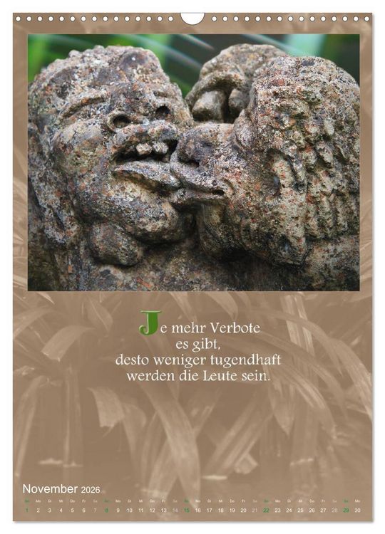 Produktbild: G&ouml;tter, D&auml;monen und Weisheiten aus Fernost (Wandkalender 2026 DIN A3 hoch), CALVENDO Monatskalender