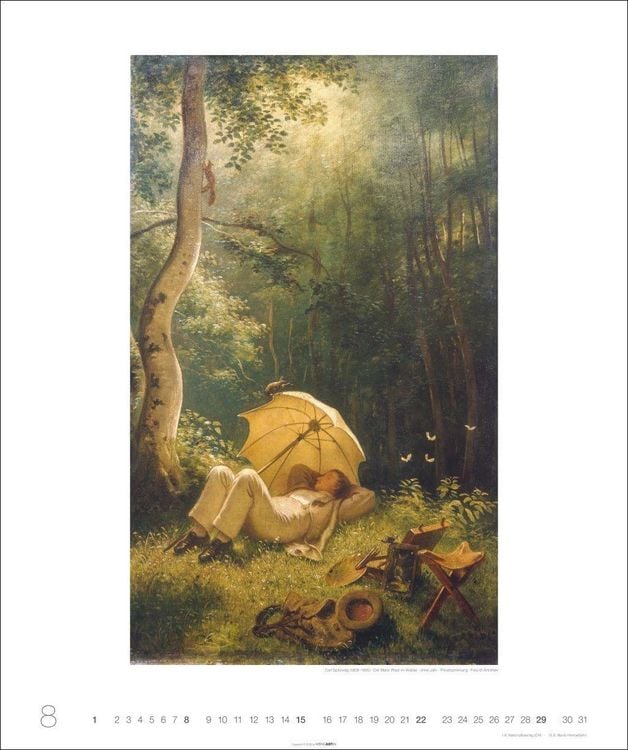 Produktbild: Carl Spitzweg Edition Kalender 2027