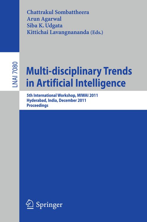 Produktbild: Multi-disciplinary Trends in Artificial Intelligence