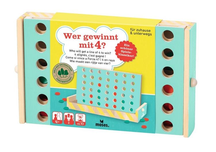 Produktbild: Wer gewinnt mit 4?