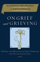 Produktbild: On Grief and Grieving