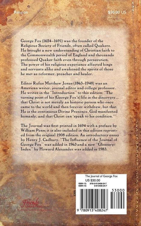 Produktbild: The Journal of George Fox