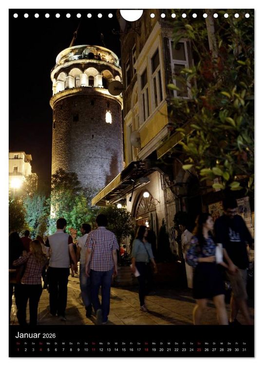 Produktbild: Istanbul, die Perle am Bosporus (Wandkalender 2026 DIN A4 hoch), CALVENDO Monatskalender
