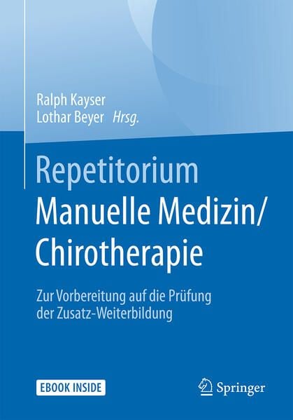 Produktbild: Repetitorium Manuelle Medizin/Chirotherapie
