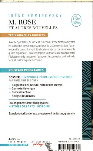 Produktbild: M. Rose : et autres nouvelles