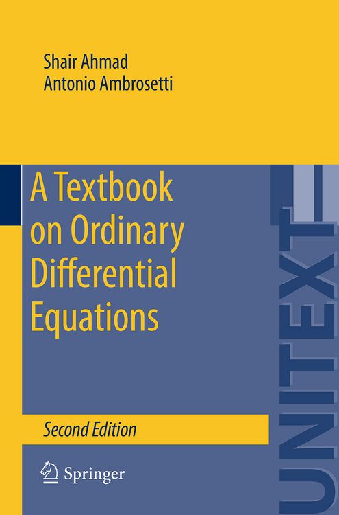 Produktbild: A Textbook on Ordinary Differential Equations