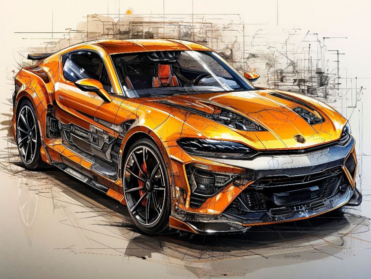 Produktbild: CALVENDO Puzzle Sportwagen | 1000 Teile Lege-Gr&ouml;&szlig;e 64x48cm Foto-Puzzle f&uuml;r gl&uuml;ckliche Stunden