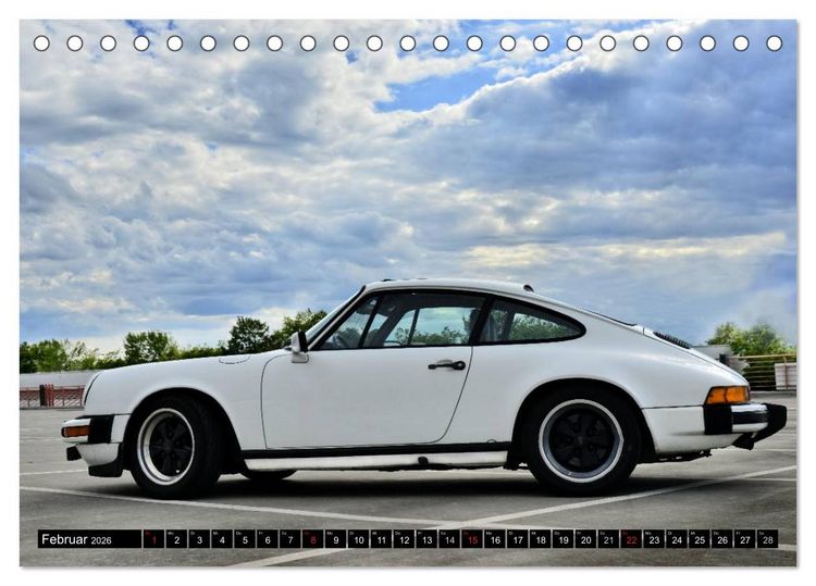 Produktbild: Porsche 911 SC pure &Auml;sthetik (Tischkalender 2026 DIN A5 quer), CALVENDO Monatskalender