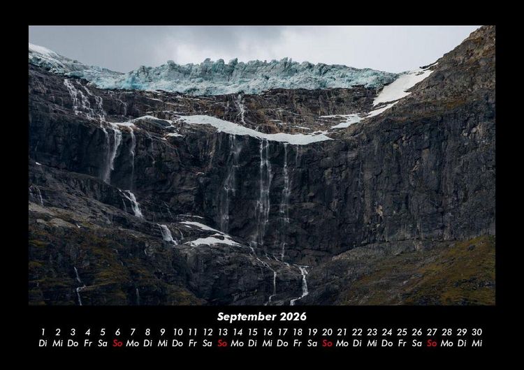 Produktbild: Wasserf&auml;lle 2026 Fotokalender DIN A3