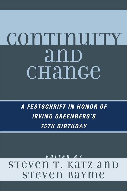 Produktbild: Continuity and Change
