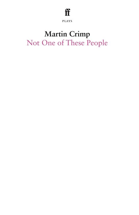 Produktbild: Not One Of These People