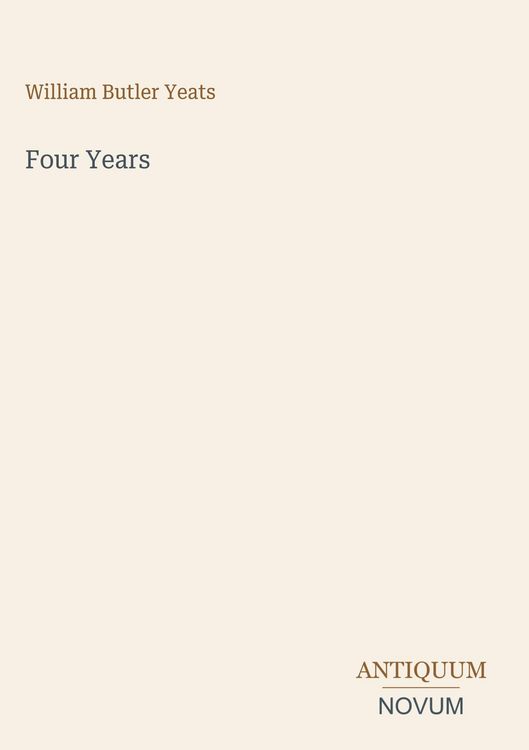 Produktbild: Four Years