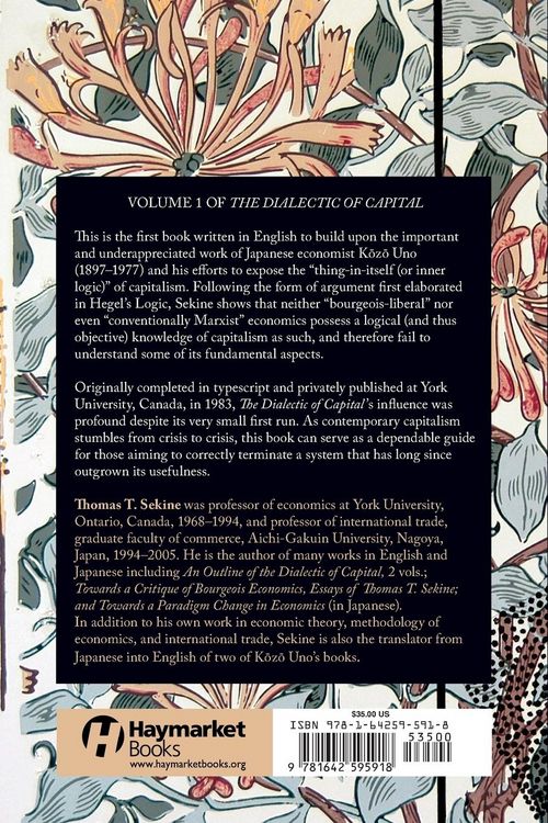 Produktbild: The Dialectics of Capital (Volume 1)