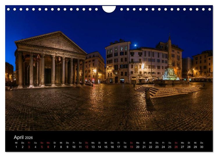Produktbild: Rom - Impressionen aus der ewigen Stadt (Wandkalender 2026 DIN A4 quer), CALVENDO Monatskalender