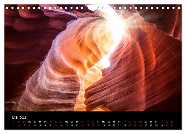 Produktbild: USA Desert Dreams (Wandkalender 2026 DIN A4 quer), CALVENDO Monatskalender