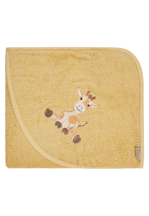 Produktbild: Kapuzenbadetuch 80x80 GIRAFFE Kaya