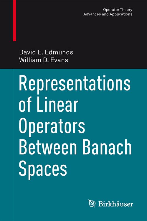 Produktbild: Representations of Linear Operators Between Banach Spaces