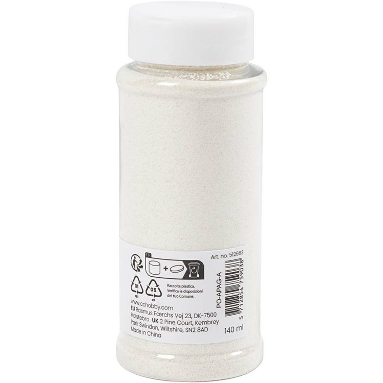 Produktbild: Creativ Company Bio Sparkles, Wei&szlig;, 140 ml/ 1 Dose