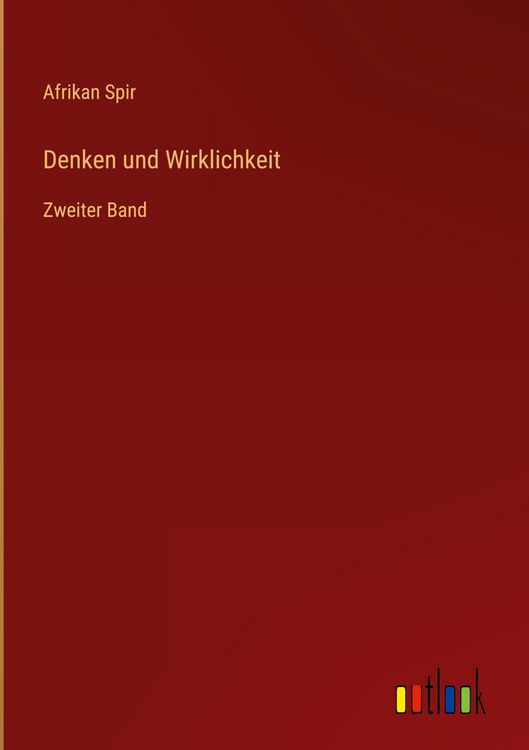 Produktbild: Denken und Wirklichkeit