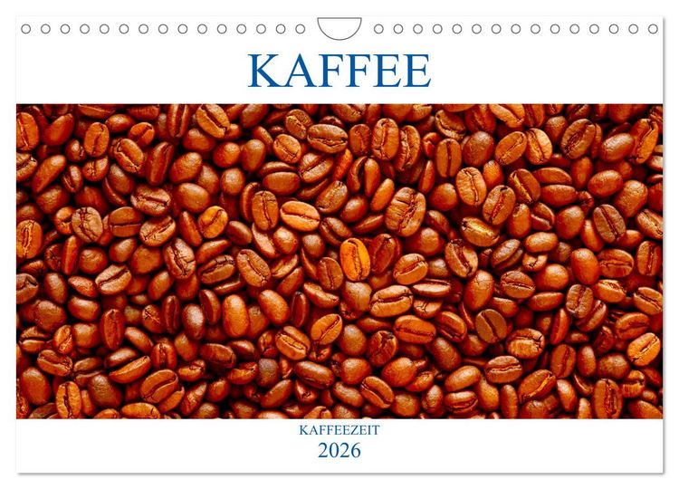 Produktbild: Kaffee (Wandkalender 2026 DIN A4 quer), CALVENDO Monatskalender