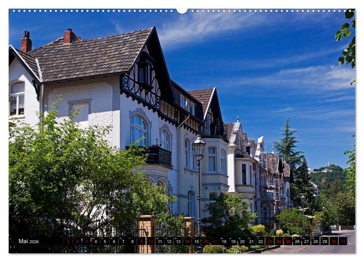 Produktbild: Bad Honnef - Rheinisches Nizza (Wandkalender 2026 DIN A2 quer), CALVENDO Monatskalender