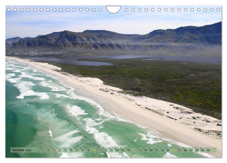 Produktbild: S&uuml;dafrika - K&uuml;stenflug von Kapstadt bis Dyker Island (Wandkalender 2026 DIN A4 quer), CALVENDO Monatskalender