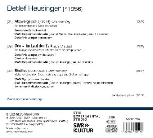 Produktbild: Detlef Heusinger: Abzweige - Ode - Sintflut