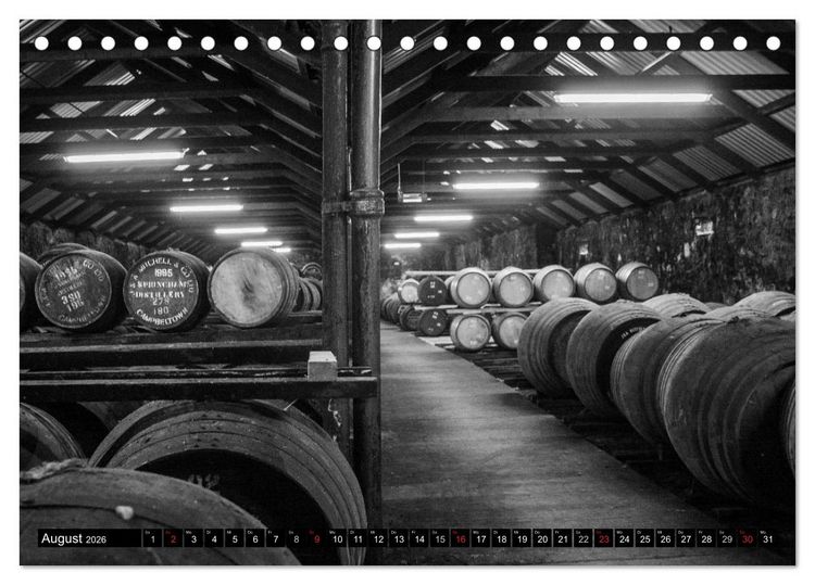 Produktbild: Schottischer Whisky (Tischkalender 2026 DIN A5 quer), CALVENDO Monatskalender