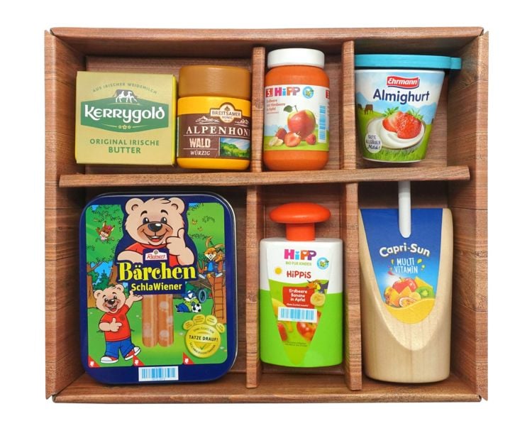 Produktbild: Gro&szlig;es Kaufladen/K&uuml;chen Set aus Holz