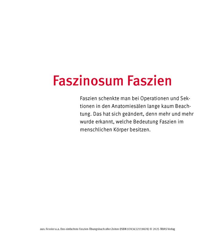 Das einfachste Faszien-Übungsbuch aller Zeiten