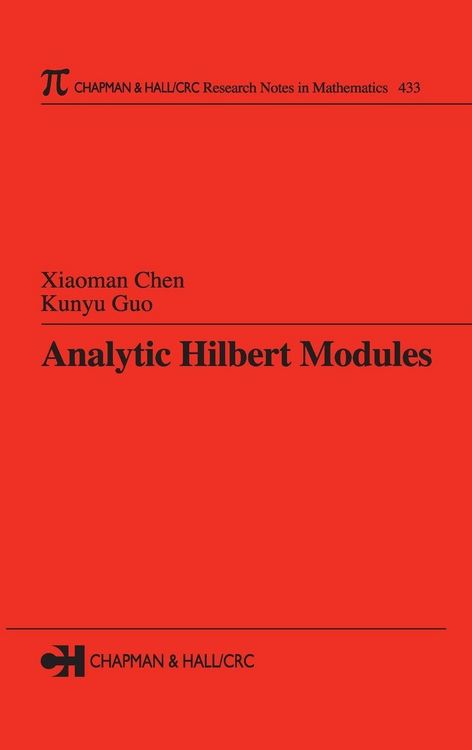 Produktbild: Analytic Hilbert Modules
