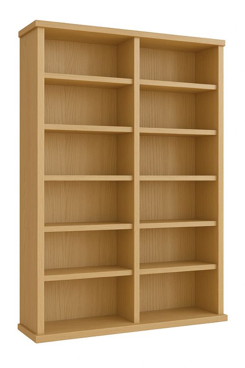 Produktbild: Holz CD DVD Stand Regal Schrank St&auml;nder Ronul